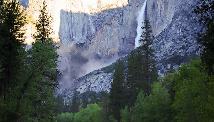 Read A Morning Walk in Yosemite by Marcy