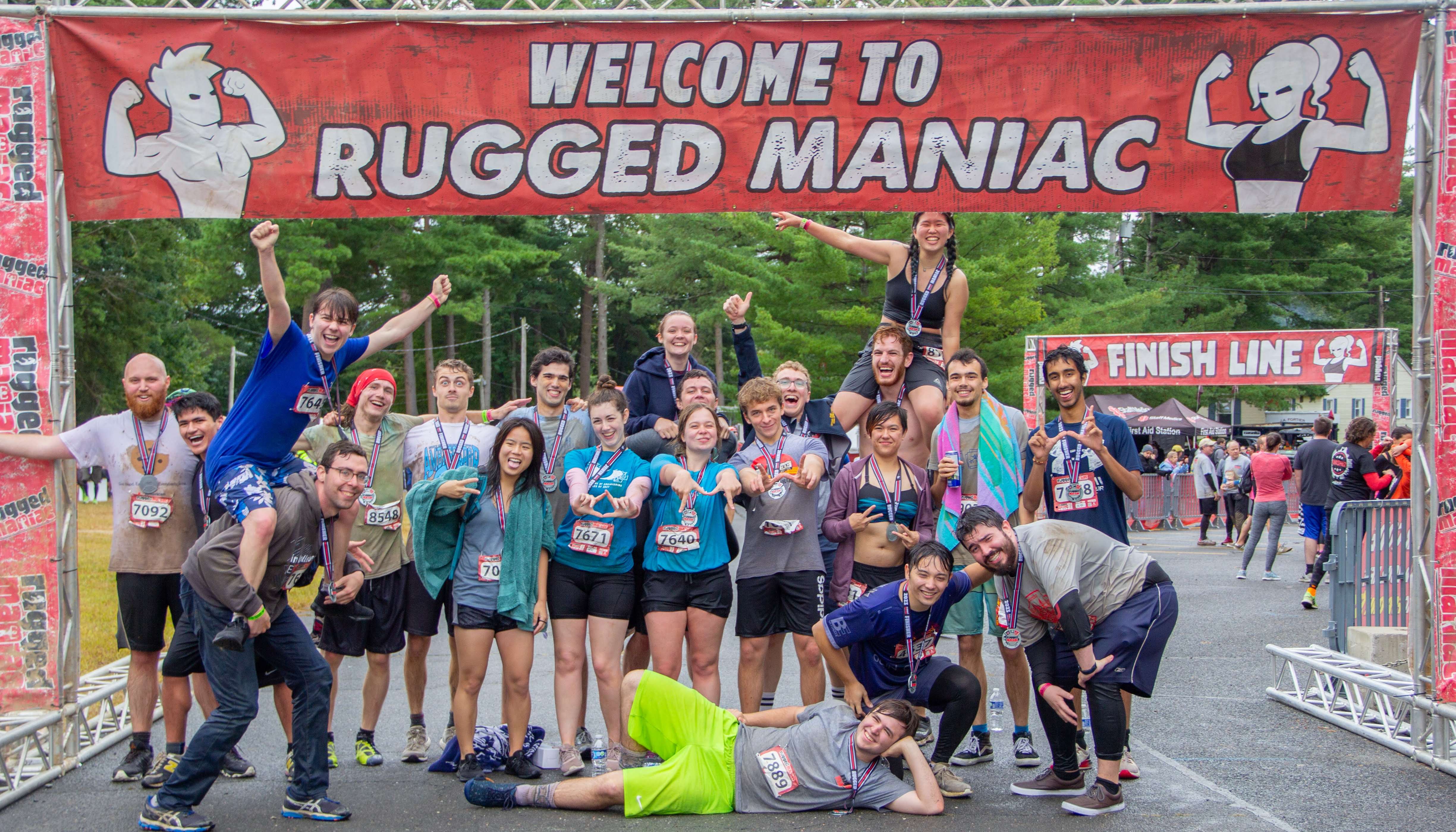Read Oliners Compete in Mud-filled Rugged Maniac Mud Run! by Olin College of Engineering