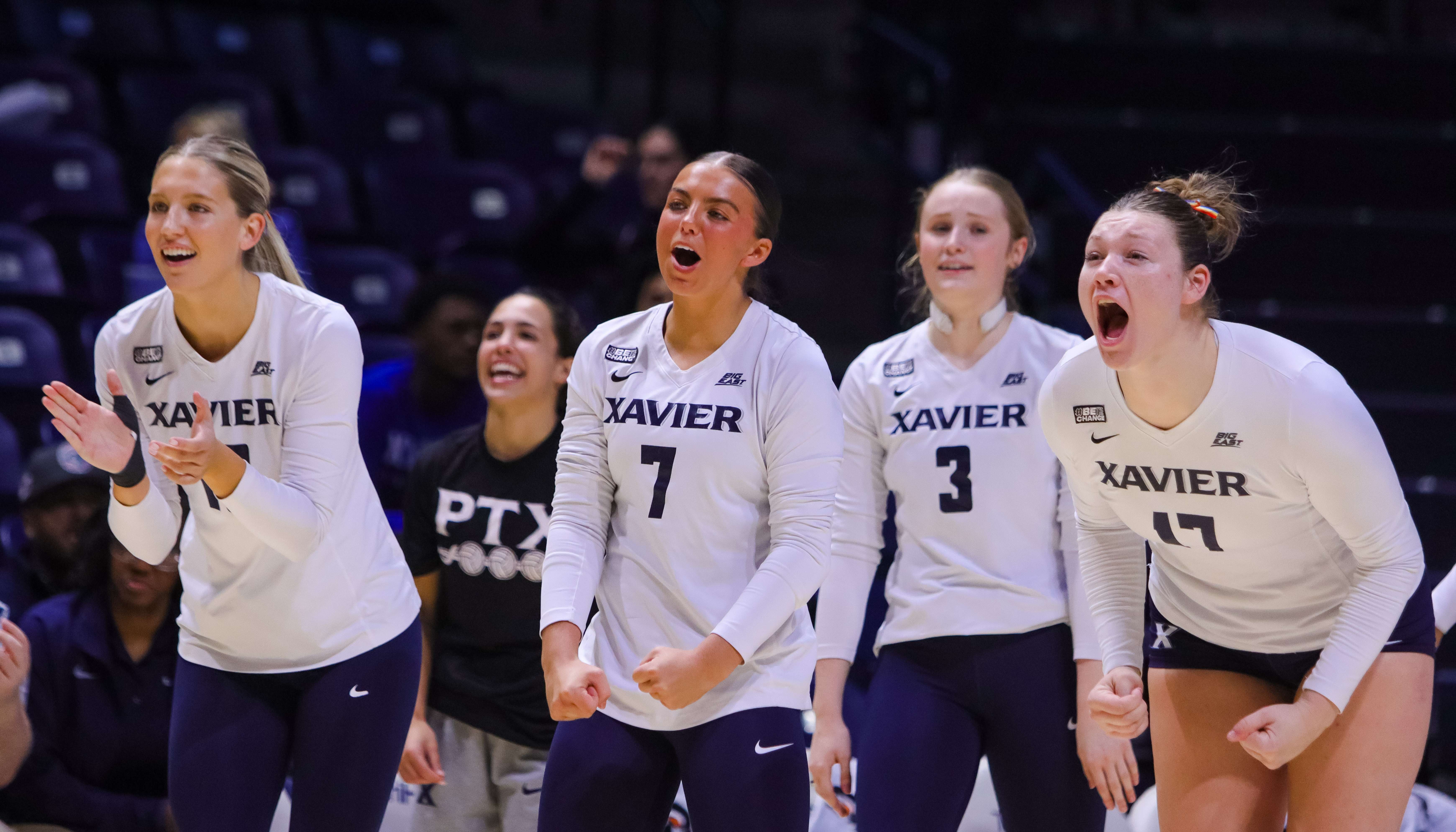 Read Volleyball vs Marquette by Xavier Musketeers
