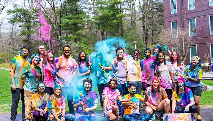 Read Olin Celebrates Holi: the Hindu Festival of Colors by Olin College of Engineering