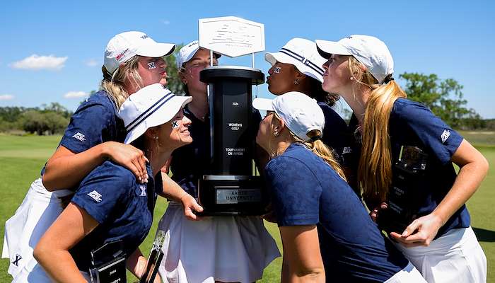 Read Women's Golf Wins Fifth Straight BIG EAST Championship by Xavier Musketeers