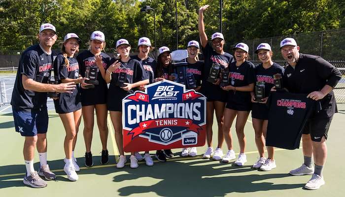 Read Women's Tennis Wins BIG EAST Championship by Xavier Musketeers