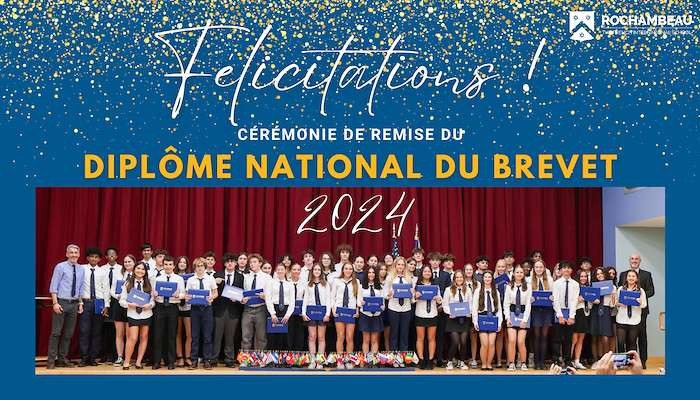 Read DNB Award Ceremony 2024 by Rochambeau, The French International School