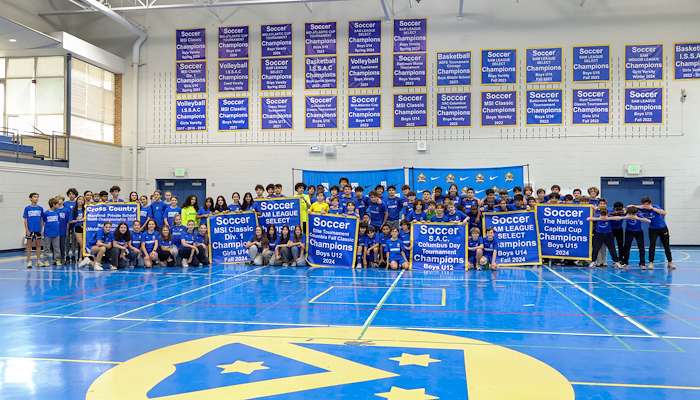 Read Athletics - Nos champions de l'automne 2024 by Rochambeau, The French International School