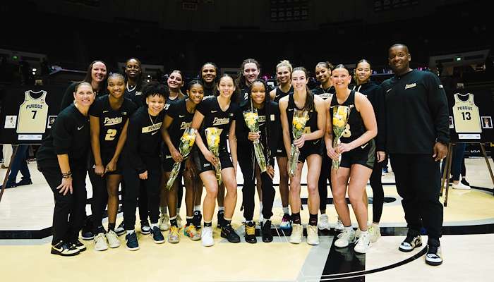 Read Purdue WBB Senior Day by PURDUE ATHLETICS