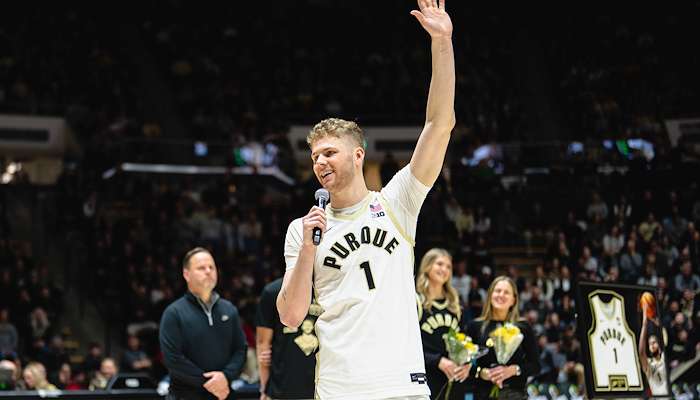 Read #18 Purdue 100, Rutgers 71 by PURDUE ATHLETICS
