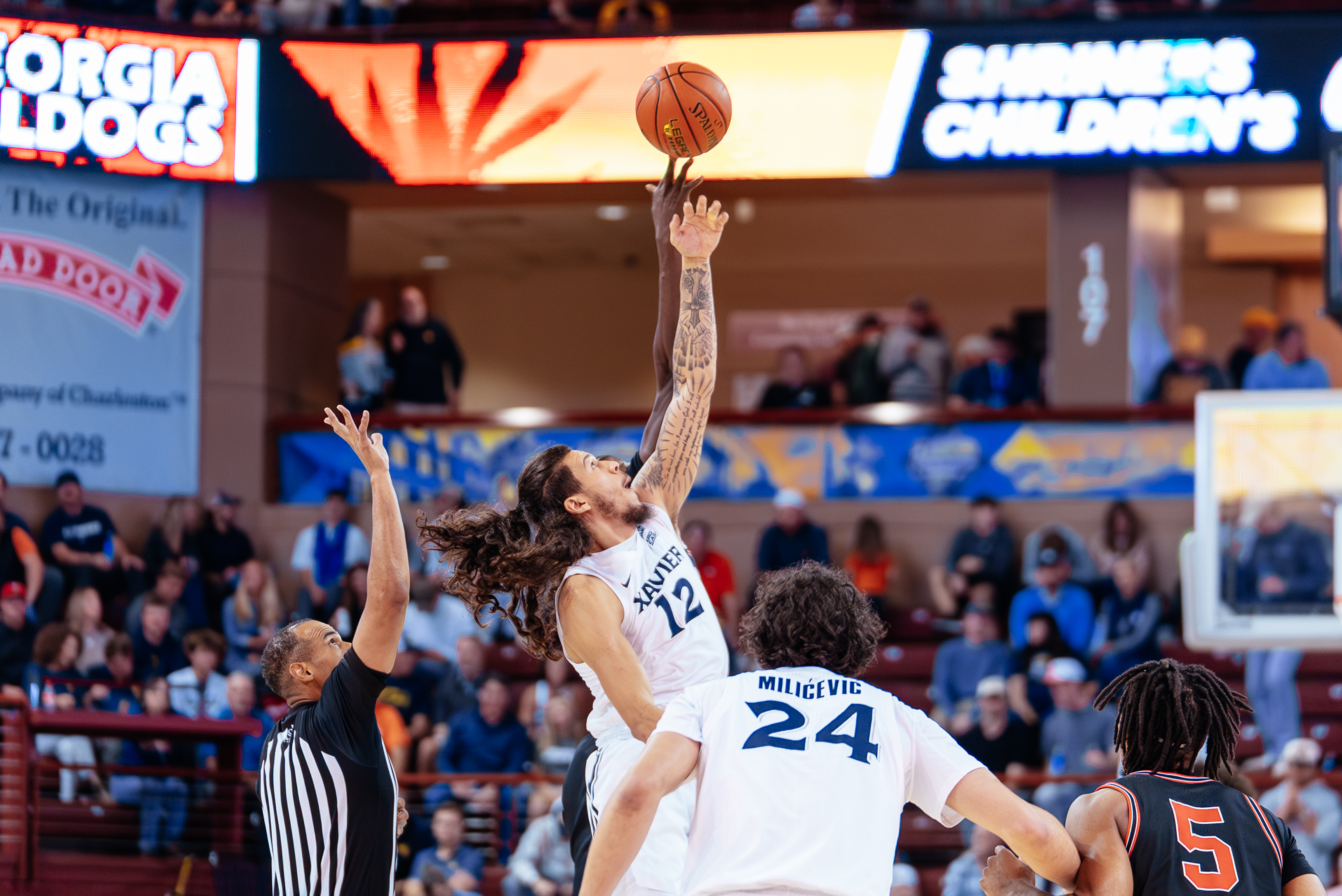 Men's Basketball vs. Georgia by Xavier Musketeers
