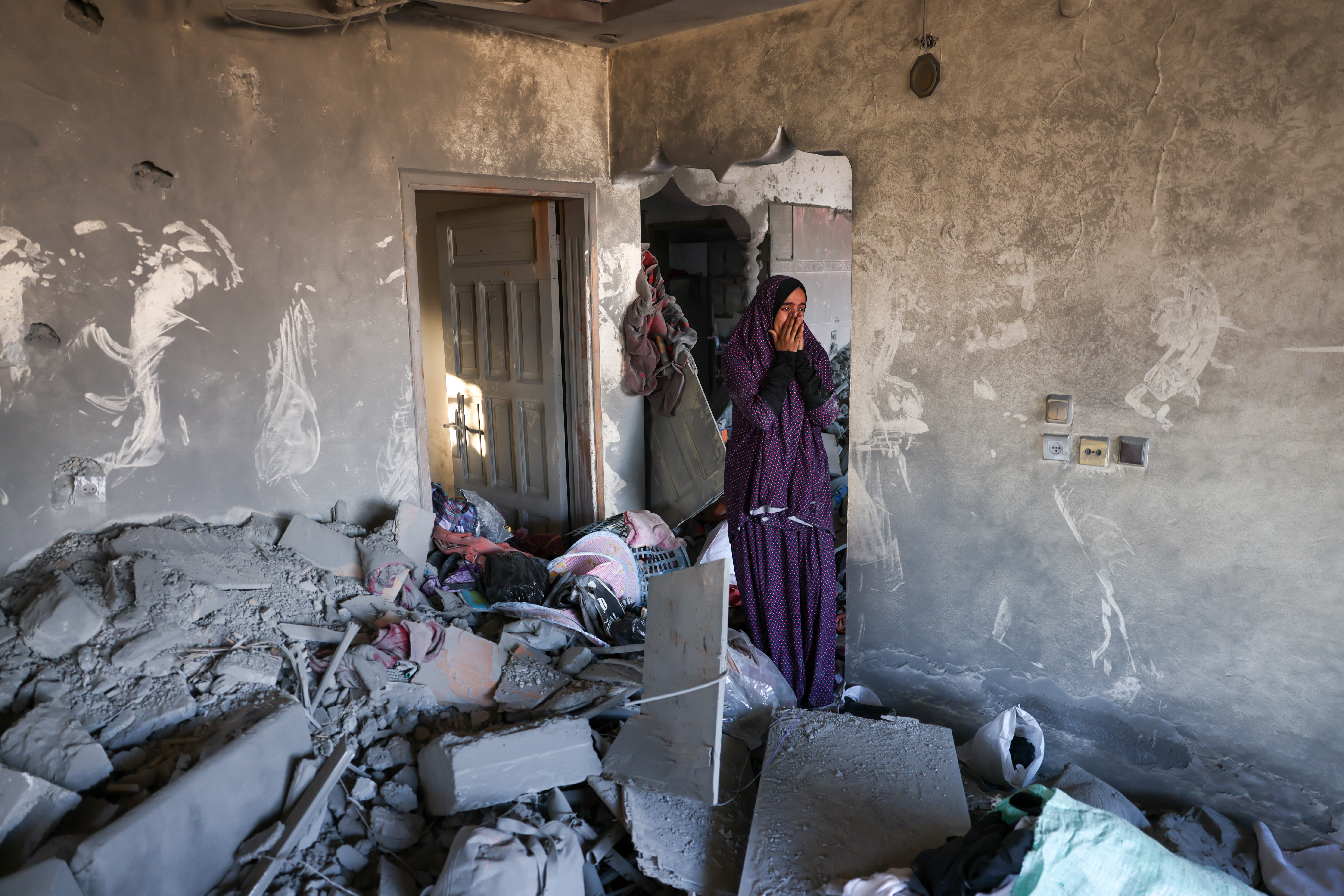 19 October 2023. Rafah, Gaza Strip.