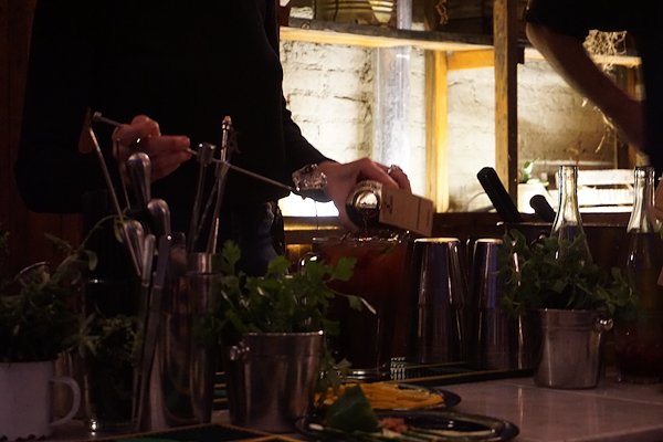 Art of mixology.