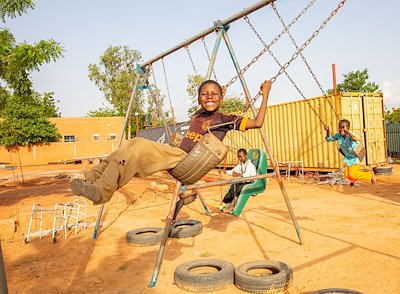 A huge smile from Ousseini at CURE Niger. It's wonderful to smile at life even when it seems harder. We believe that the joy of the Lord fills our kids' hearts every single day.