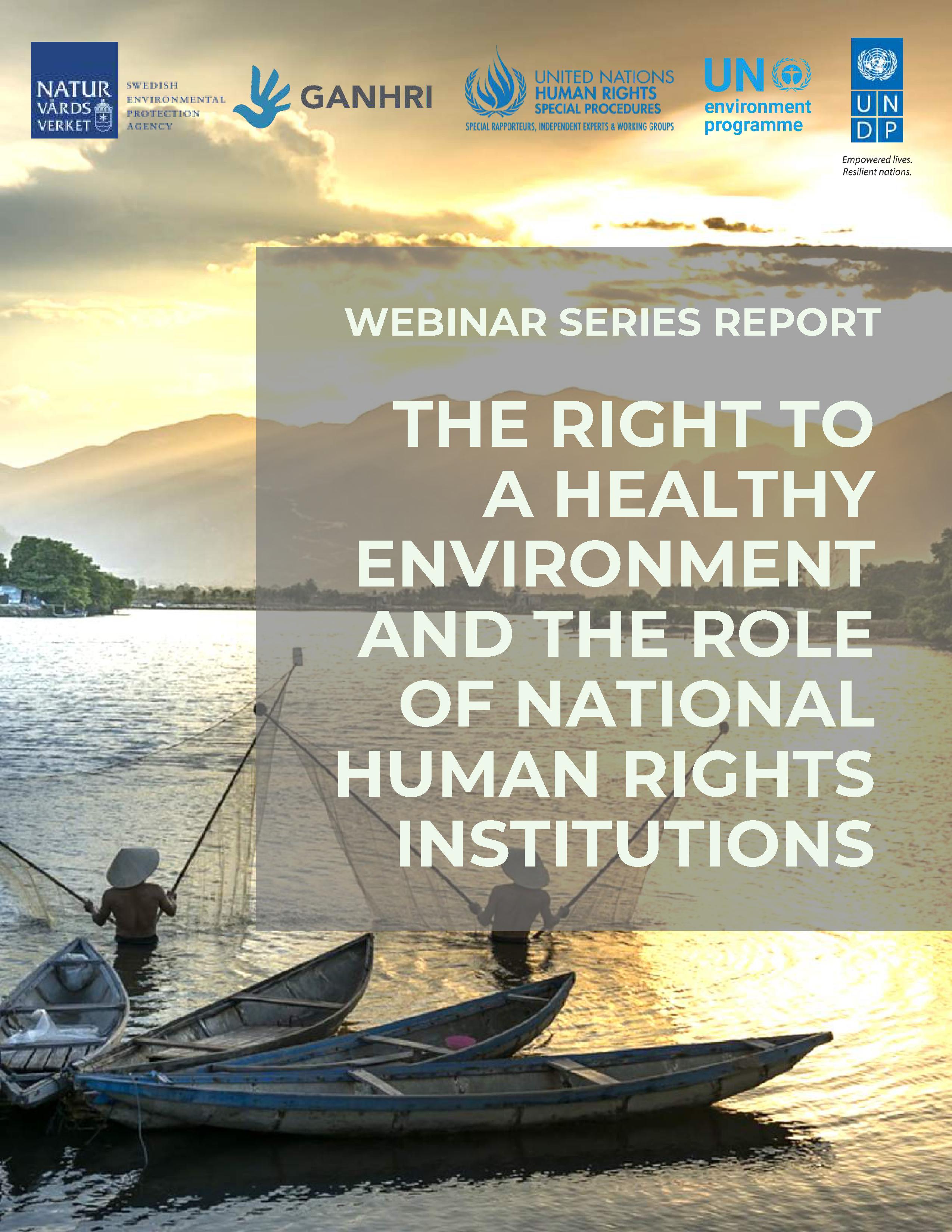 Webinar Series: Human Rights Institutions and the Environment