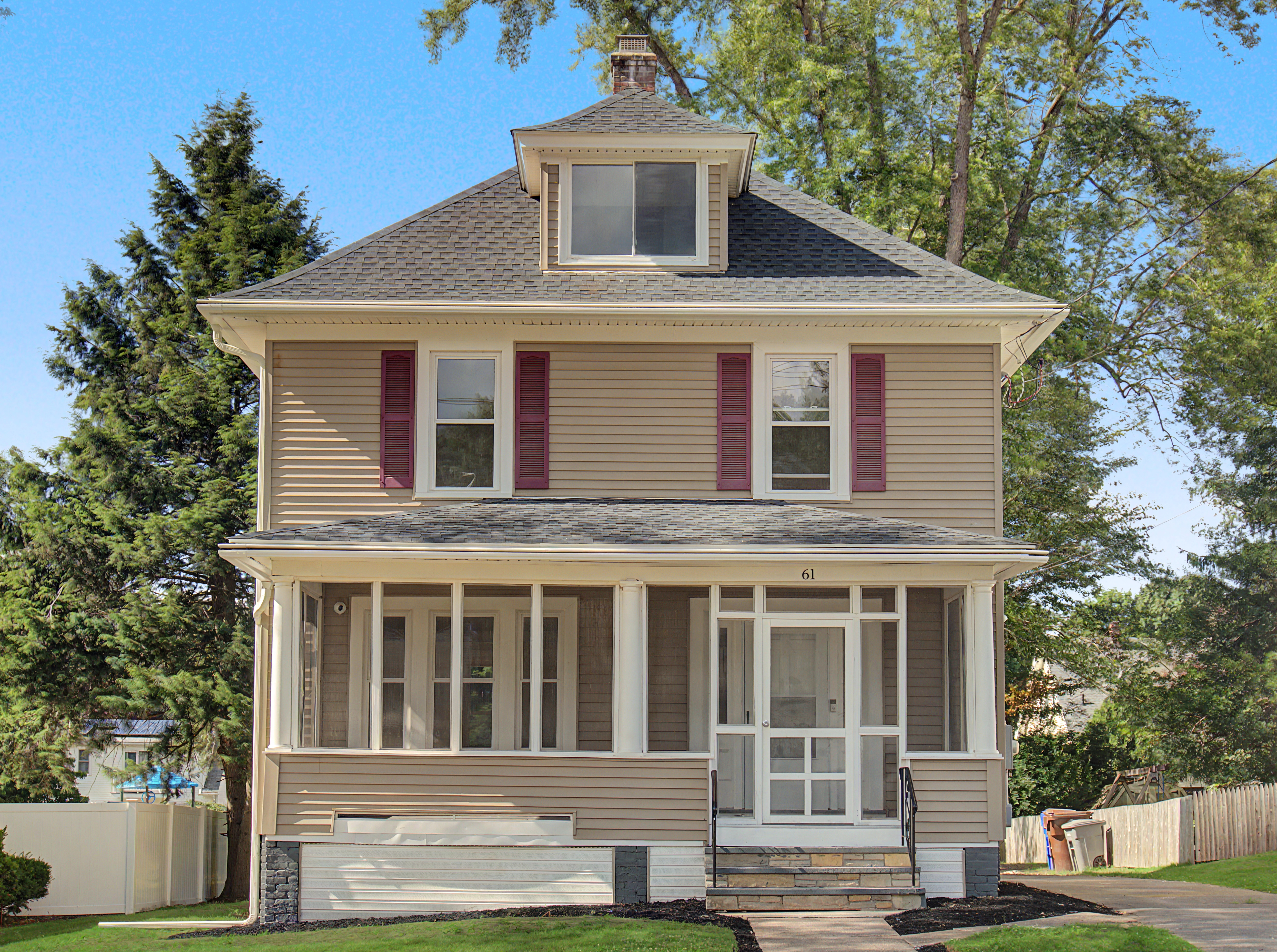 Home in Enfield, Connecticut, photographed by Ari Lee