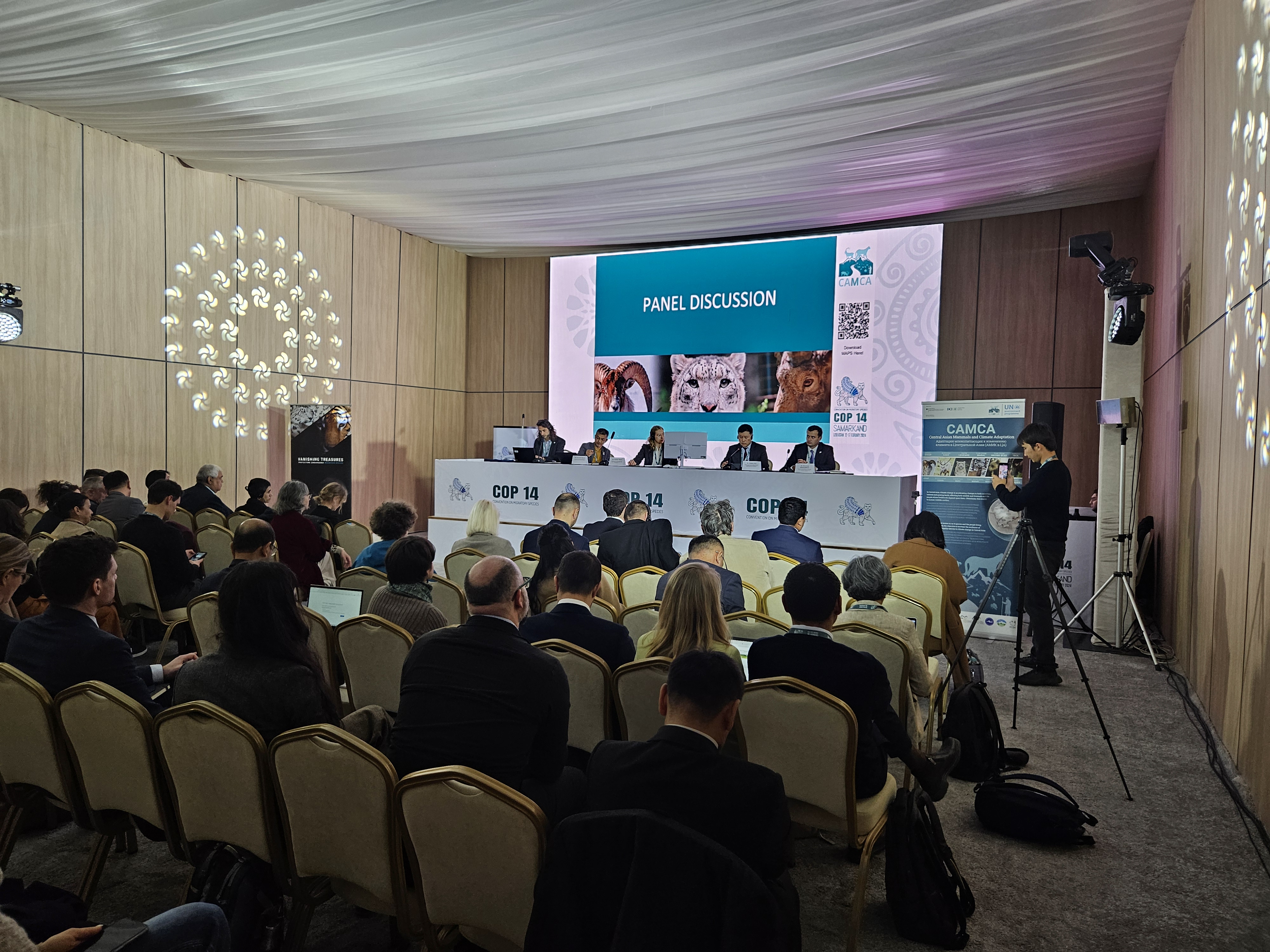 Panel discussion at CMS COP side-event