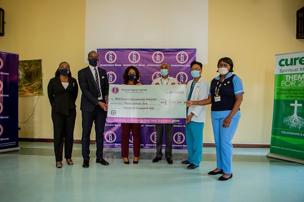 CDH Bank Donation to CURE Malawi.