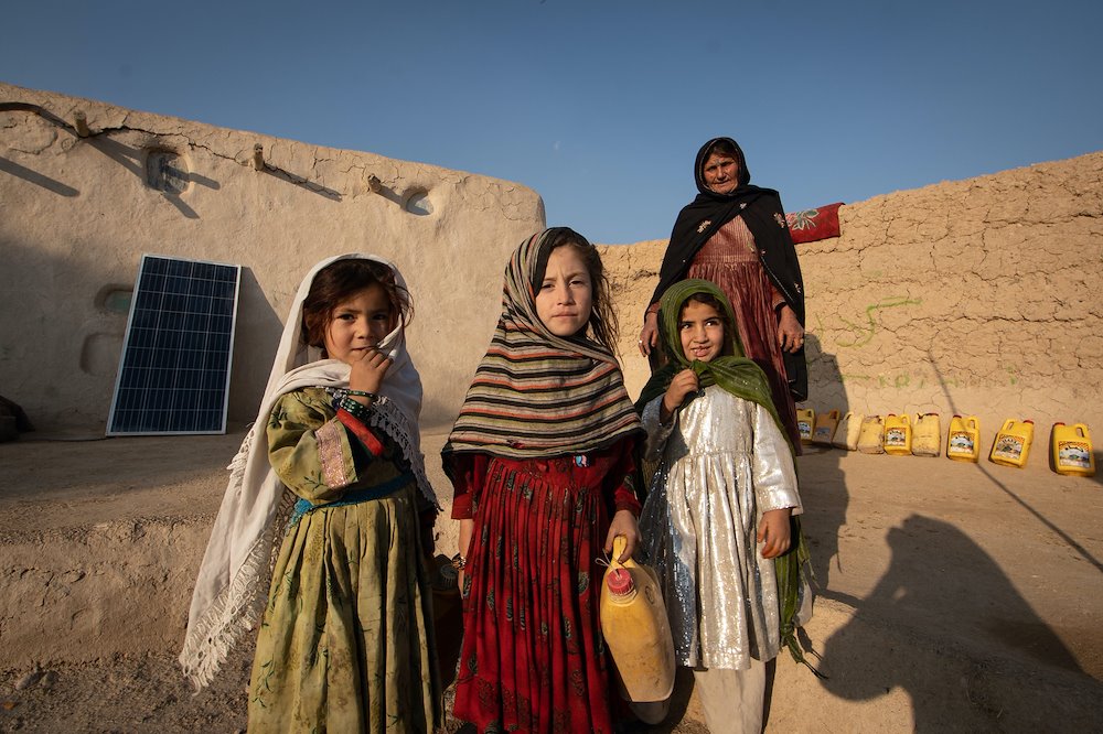 Jeunes filles afghanes