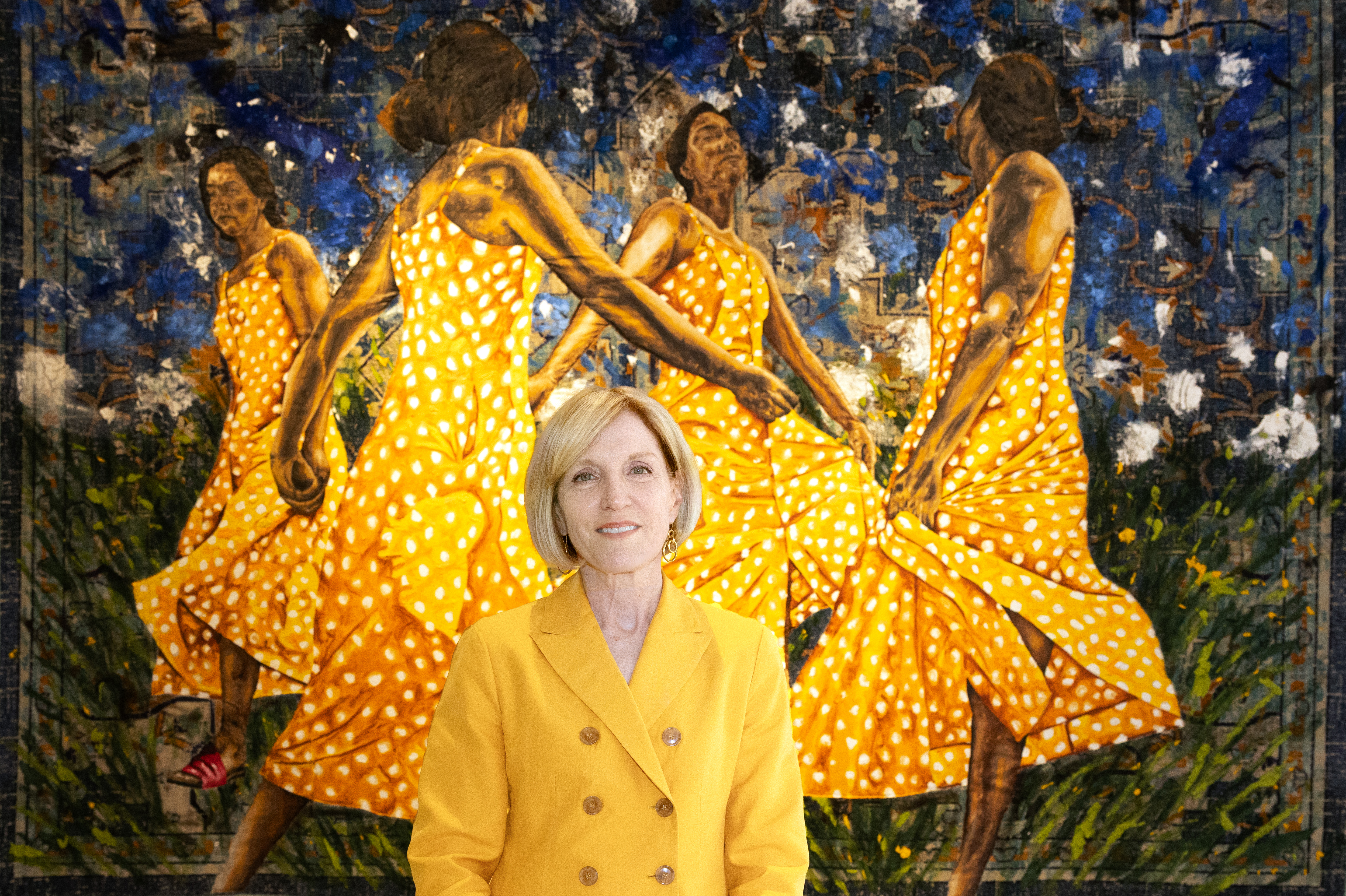 Portrait of Karen Mathews, associate professor of art history in the ...