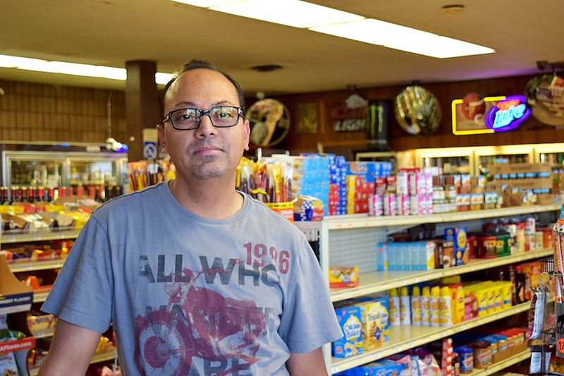 Sam Virk, the owner of Bottles Liquors, one of the stores in Mandela’s Healthy Retail Network