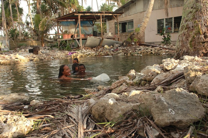 Limiter les rejets de polluants dangereux dans l’eau améliore la santé, Lofeagai, Tuvalu