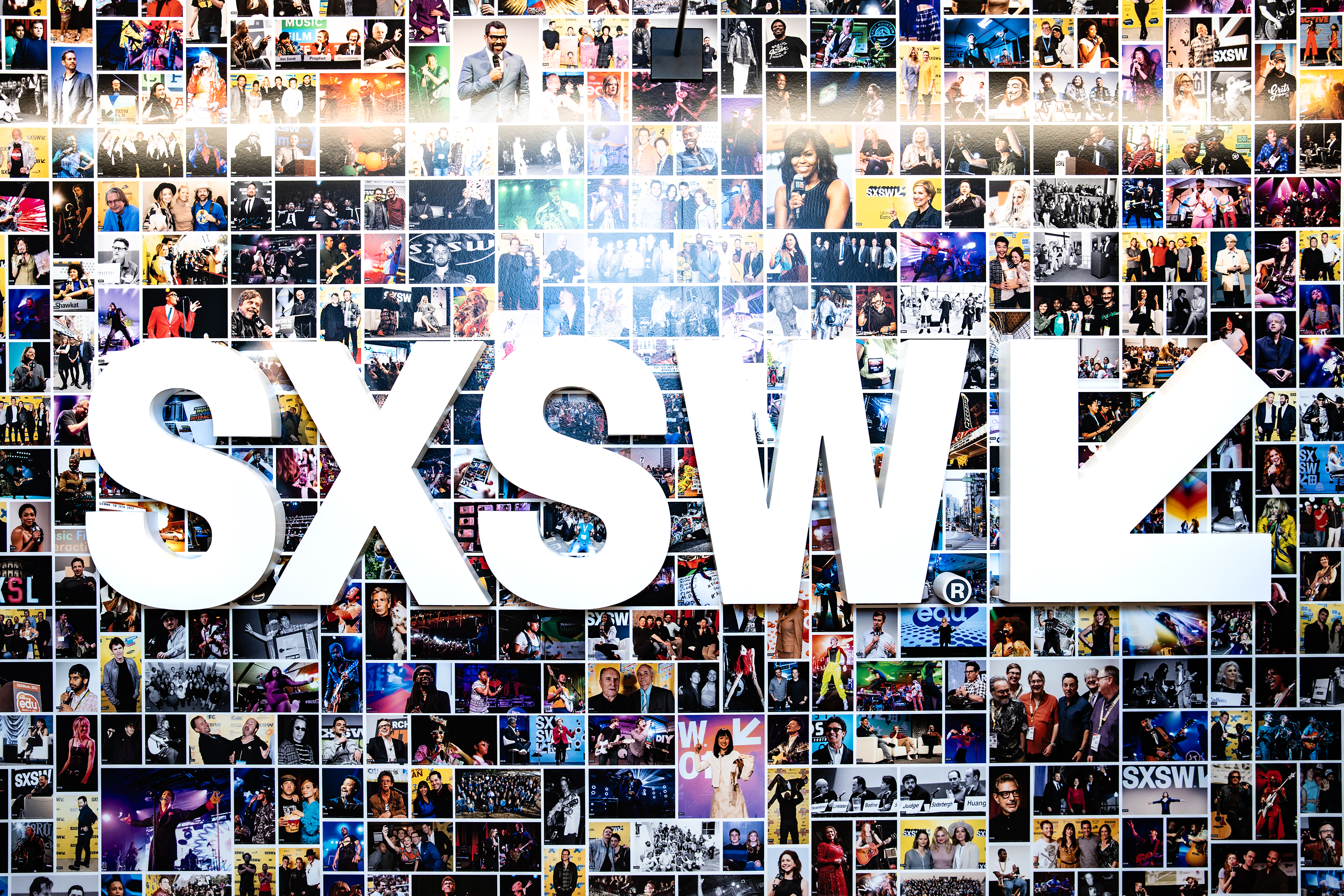 SXSW signage.