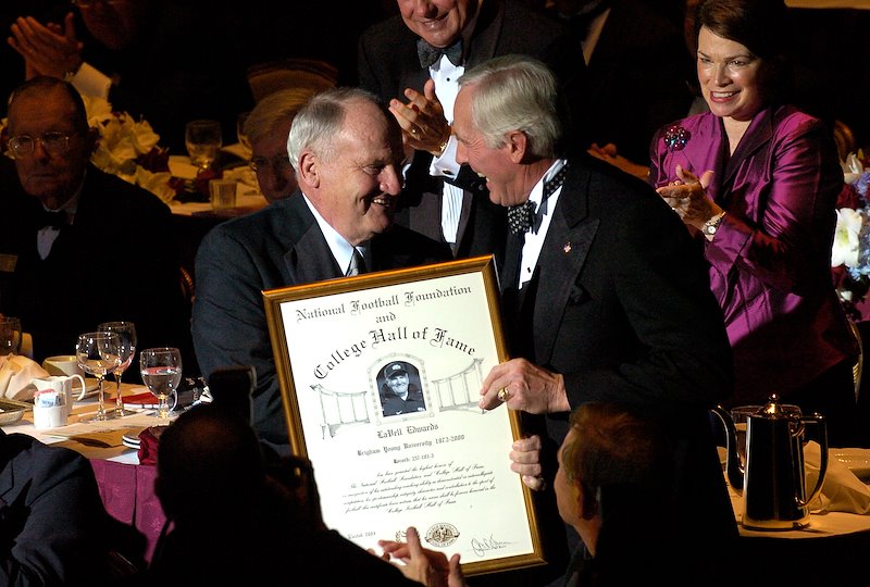 In 2004 LaVell was inducted into the National Football Foundation Hall of Fame.