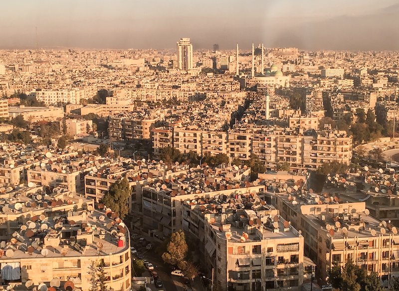 View of Aleppo from the West toward the East