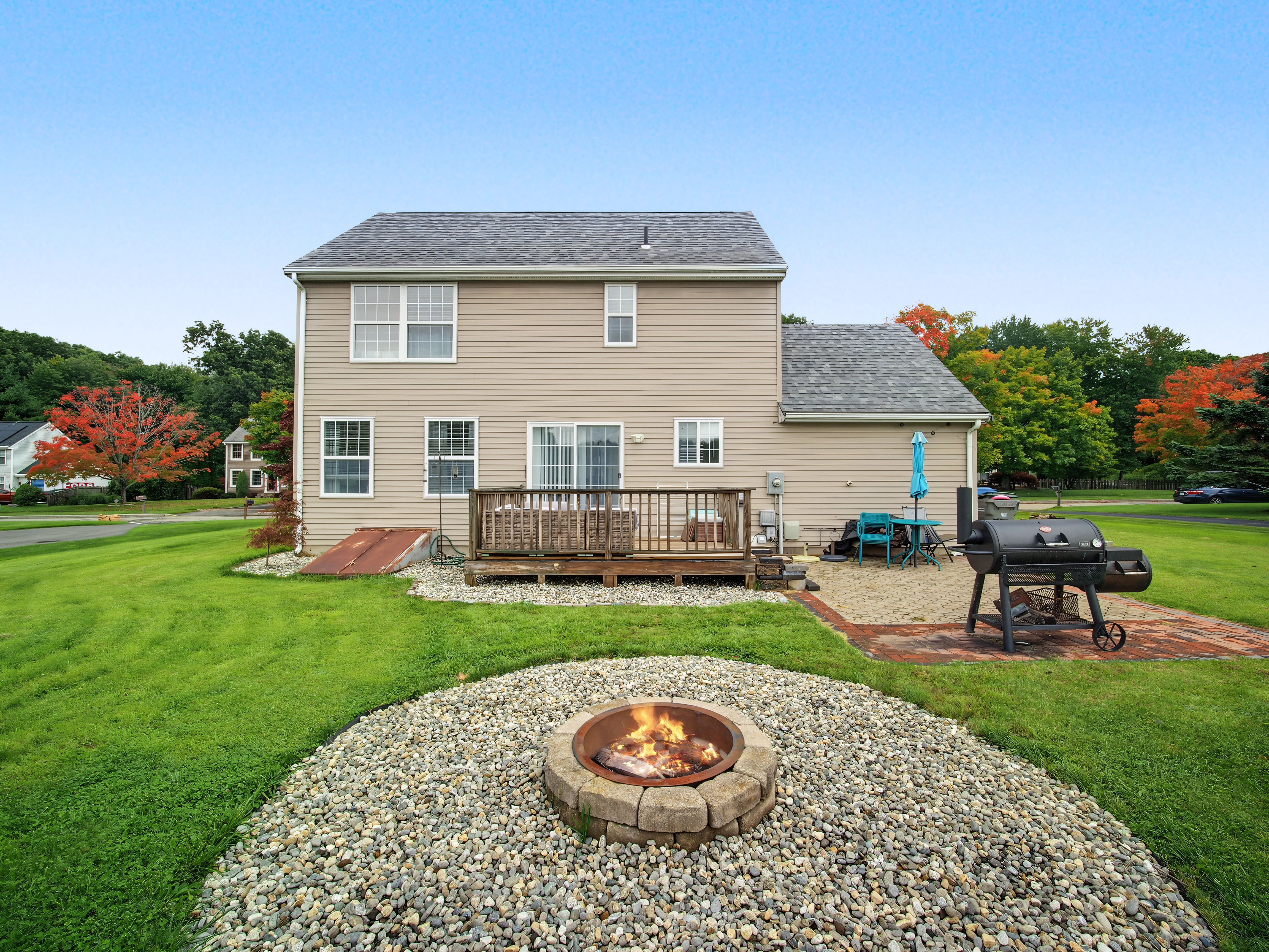 Home in Manchester, Connecticut, photographed by Ari Lee
