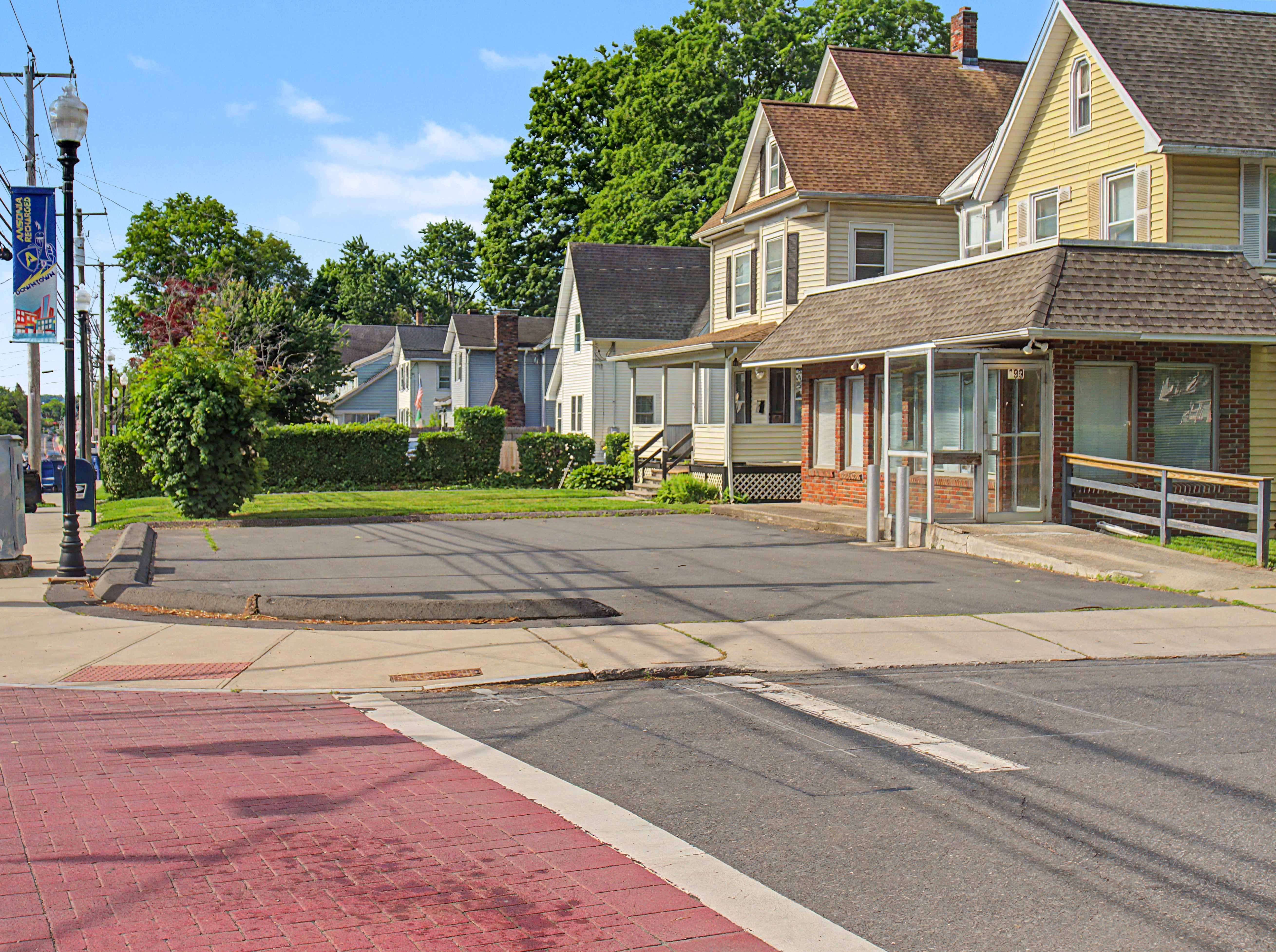Commercial property in Ansonia, Connecticut, photographed by Ari Lee