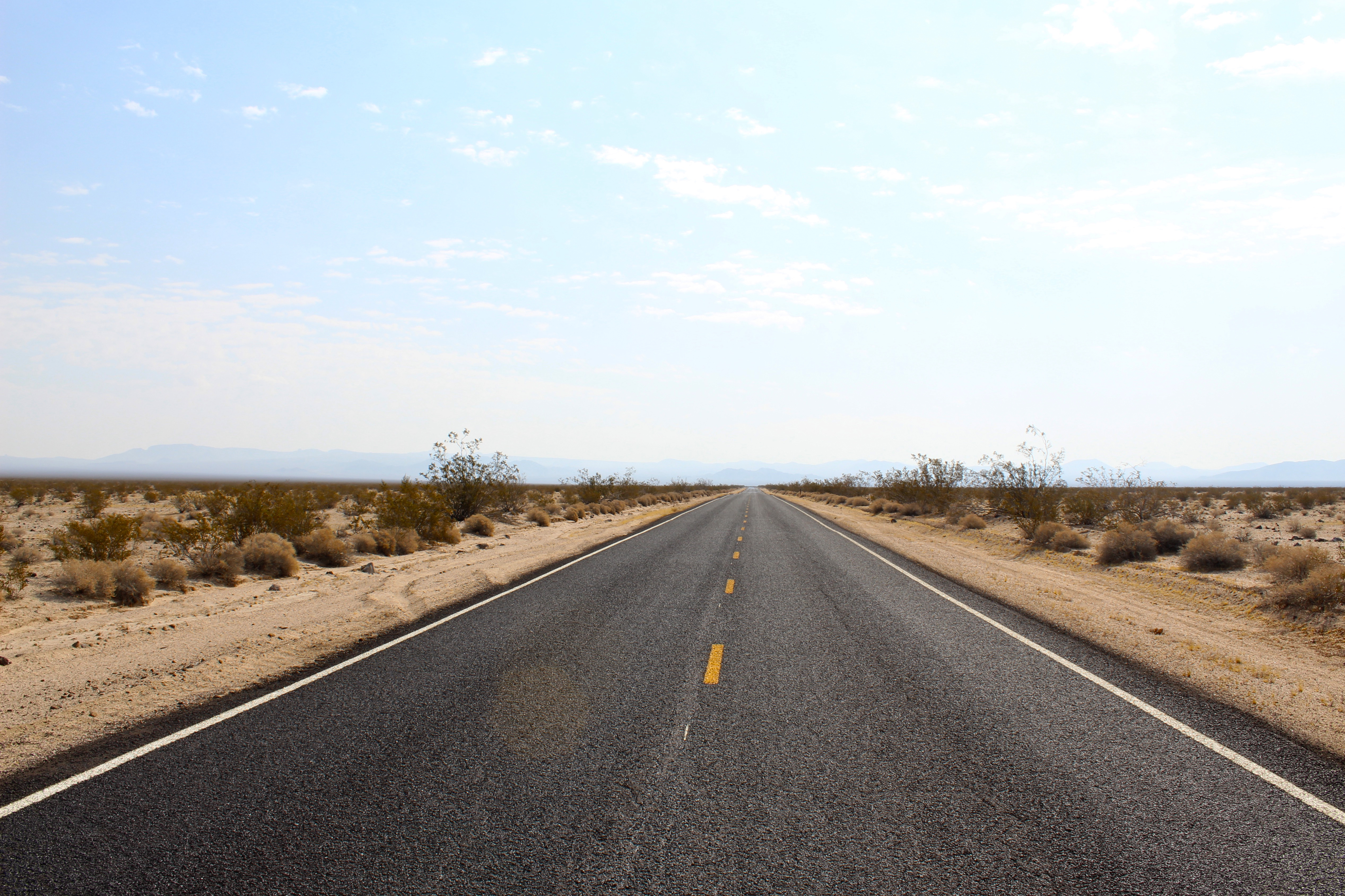 entering Mojave desert