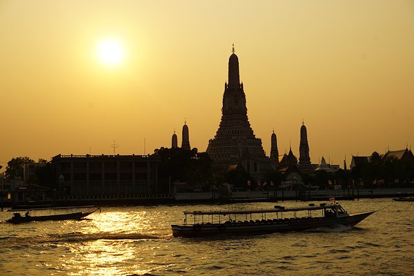 Sunset in Bangkok