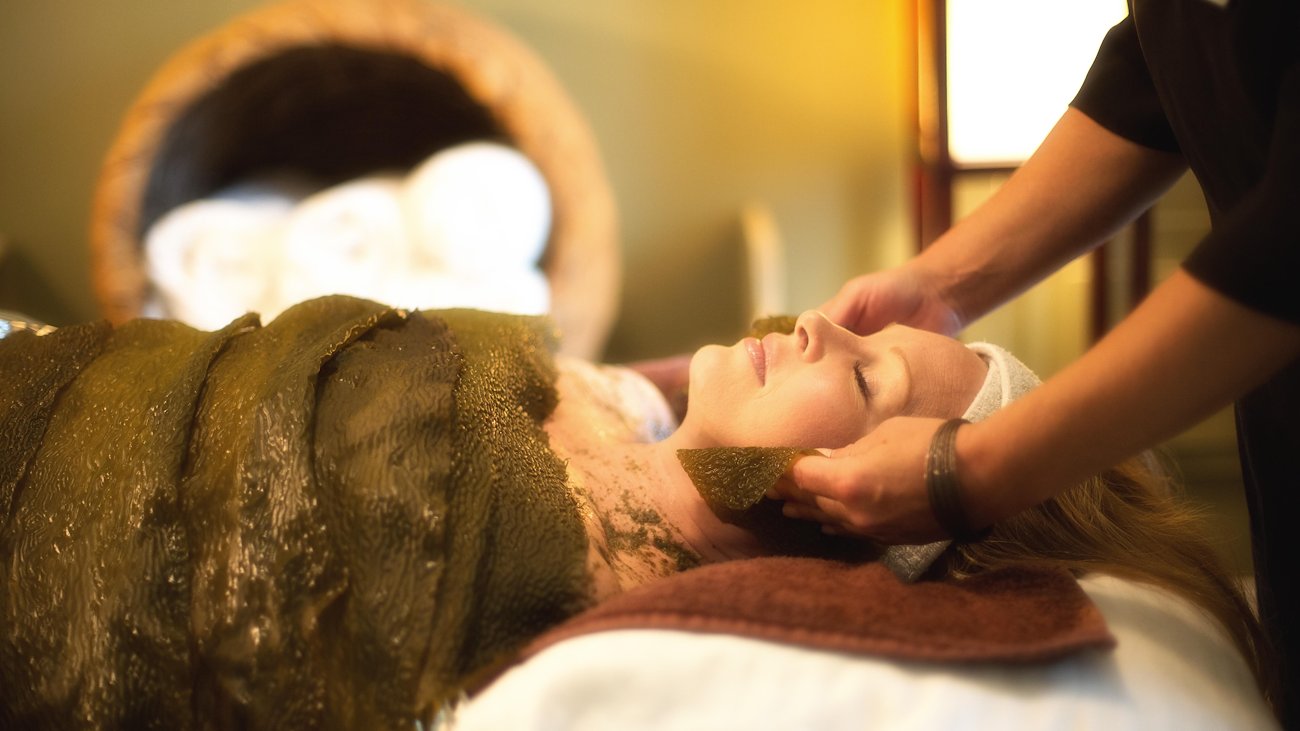 Le Sooke Spa uses seaweed harvest from Diane Bernard.