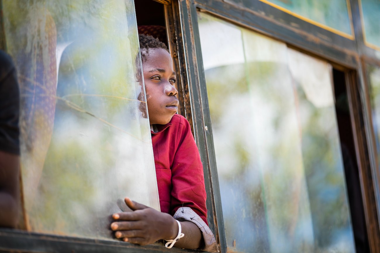 This young man arrived at Imvepi alone and must navigate the complex registration process without the support of his parents.