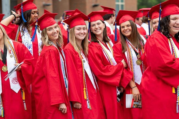 Miami University's 2024 spring commencement ceremony was held May 18 at Yager Stadium.