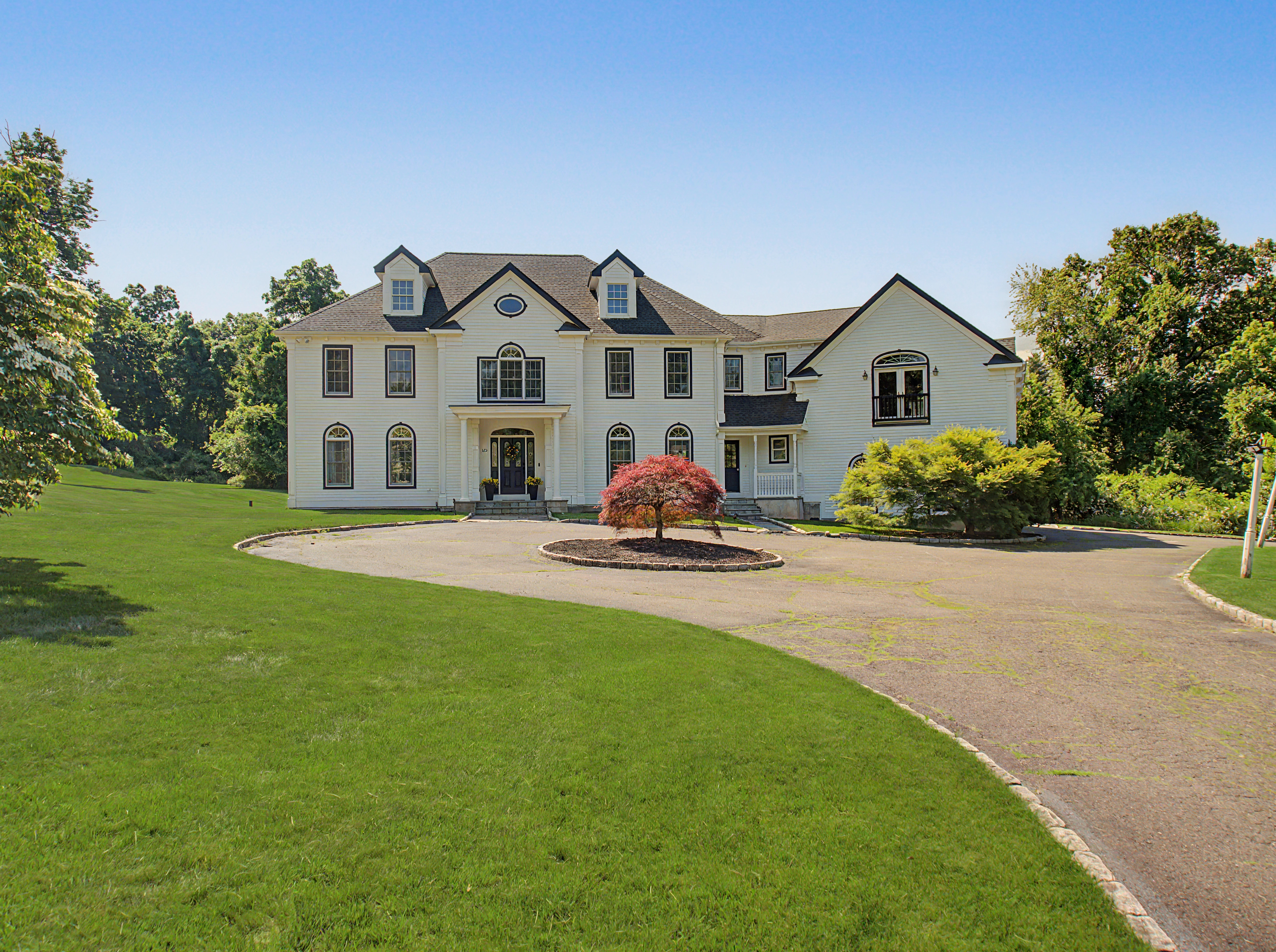Home in Wilton, Connecticut, photographed by Ari Lee