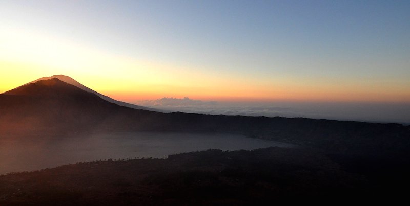 View from Mt Batur