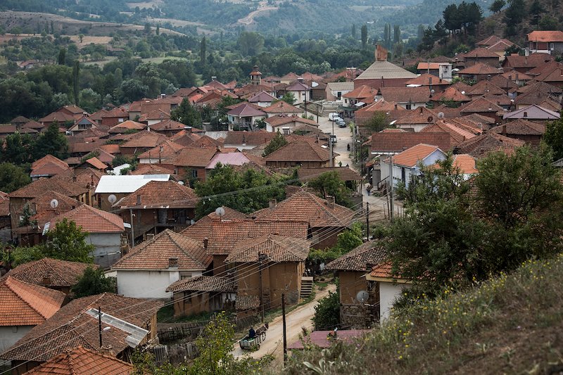 Razlovci, population about 700, is an agricultural village which has lost nearly half it's population in recent decades.