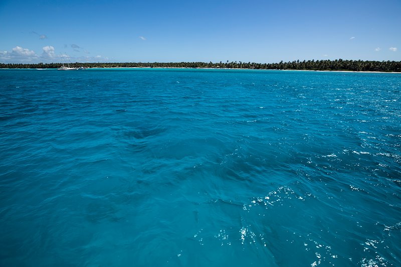 View of the water on the coast of La Romana in the Dominican Republic. Photo by Jaren Wilkey/BYU