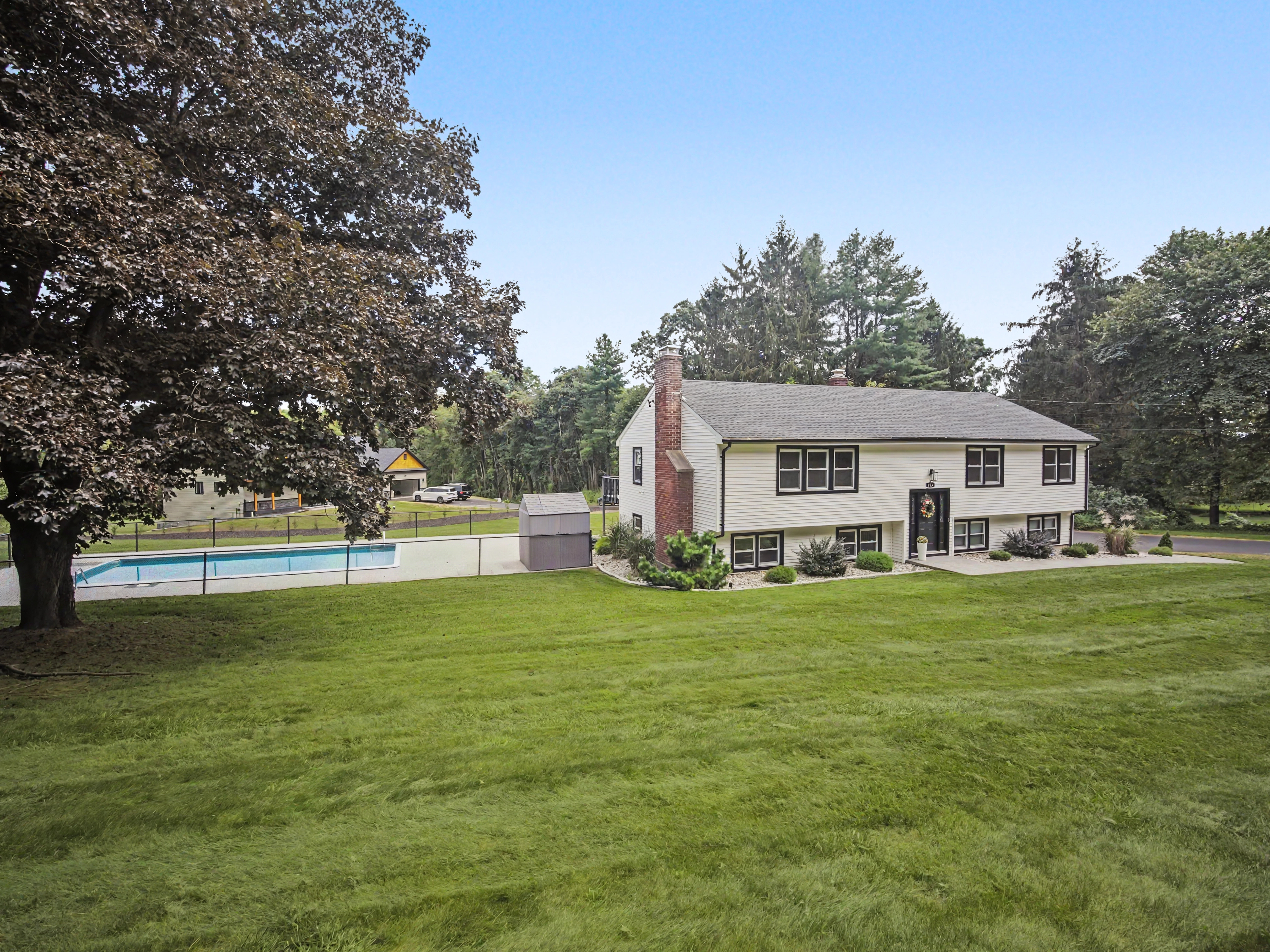 Home in Northford, Connecticut, photographed by Ari Lee