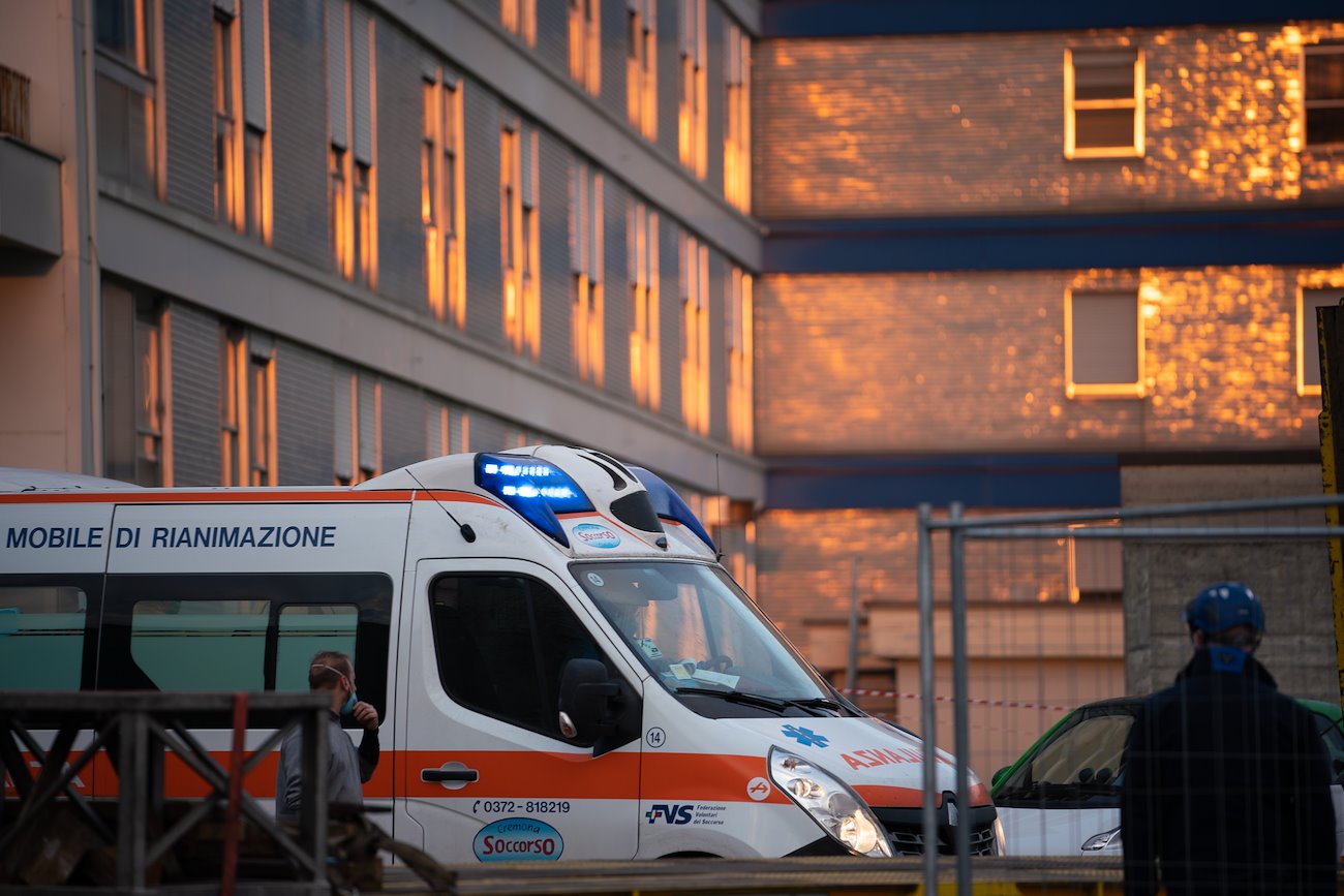 “It is terrifying because you do not know if it is your mother or your brother on that ambulance or helicopter," said Davide Cominetti, a translator at the field hospital.