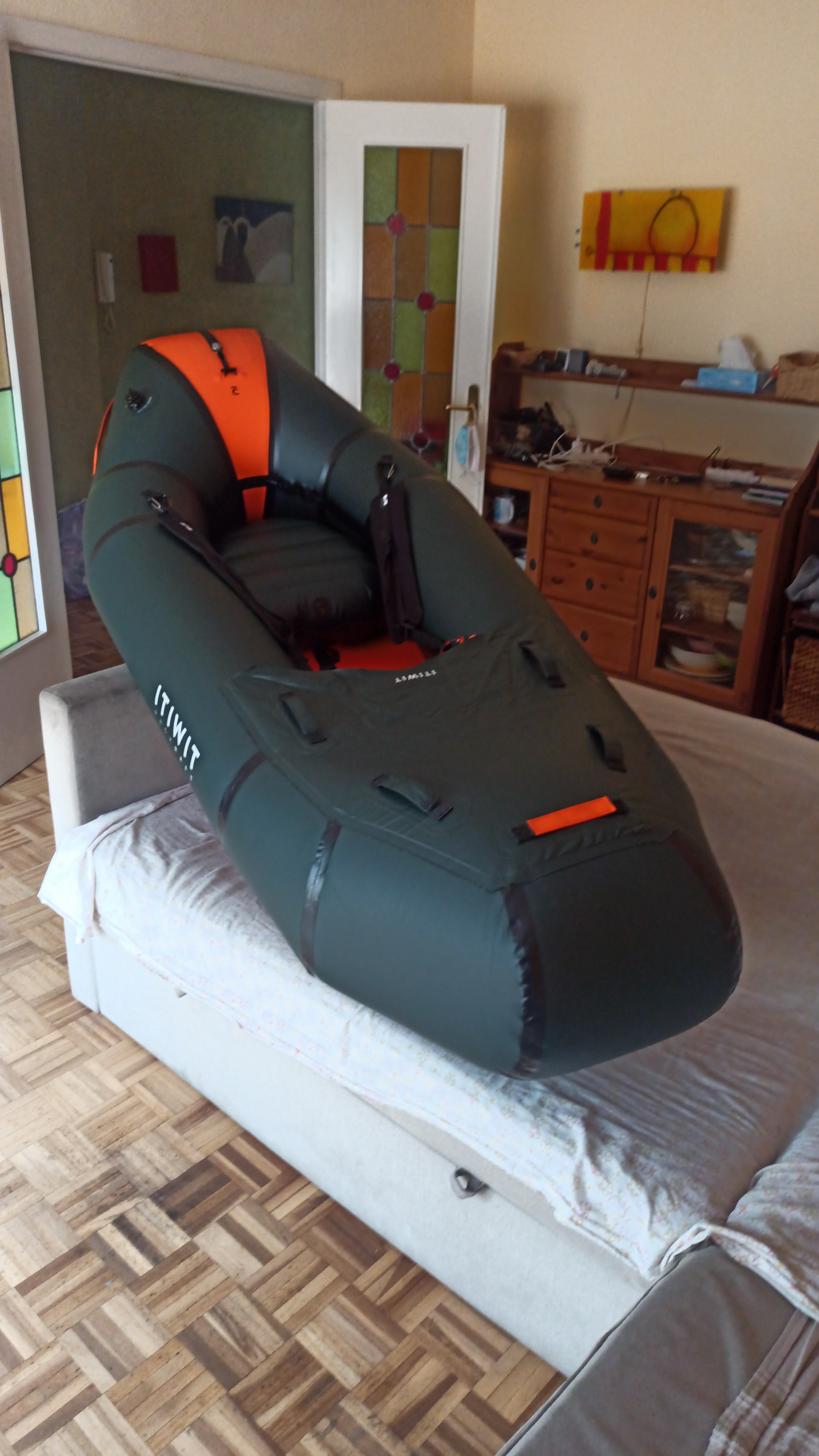 Packrafts Decathlon. Itiwit 100 y 500