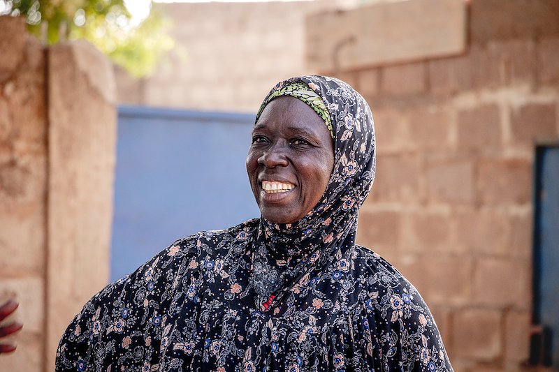 Kaya, région Centre-Nord. Zalissa, 64 ans. Photo : UNOCHA/ Alassane Sarr