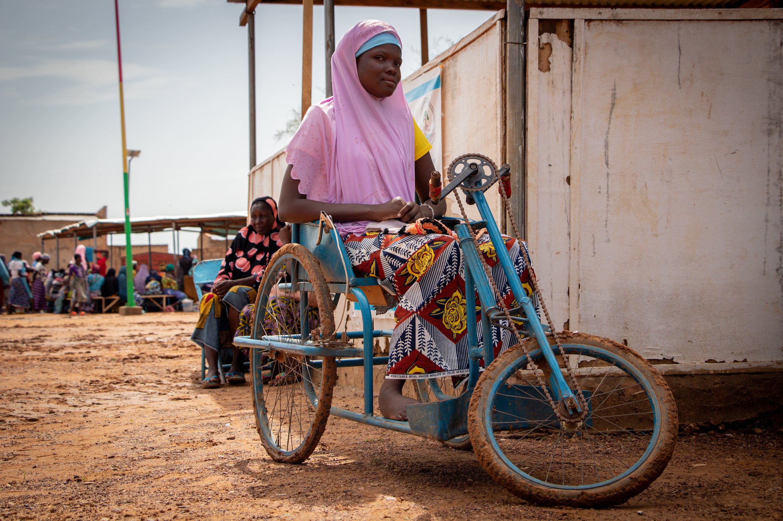 Kourita Yaméogo, à Kaya. Photo : UNOCHA/ Alassane Sarr