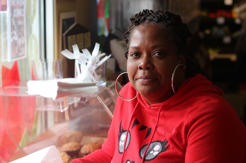 Helen, customer of Zella’s and Mandela Foods Cooperative