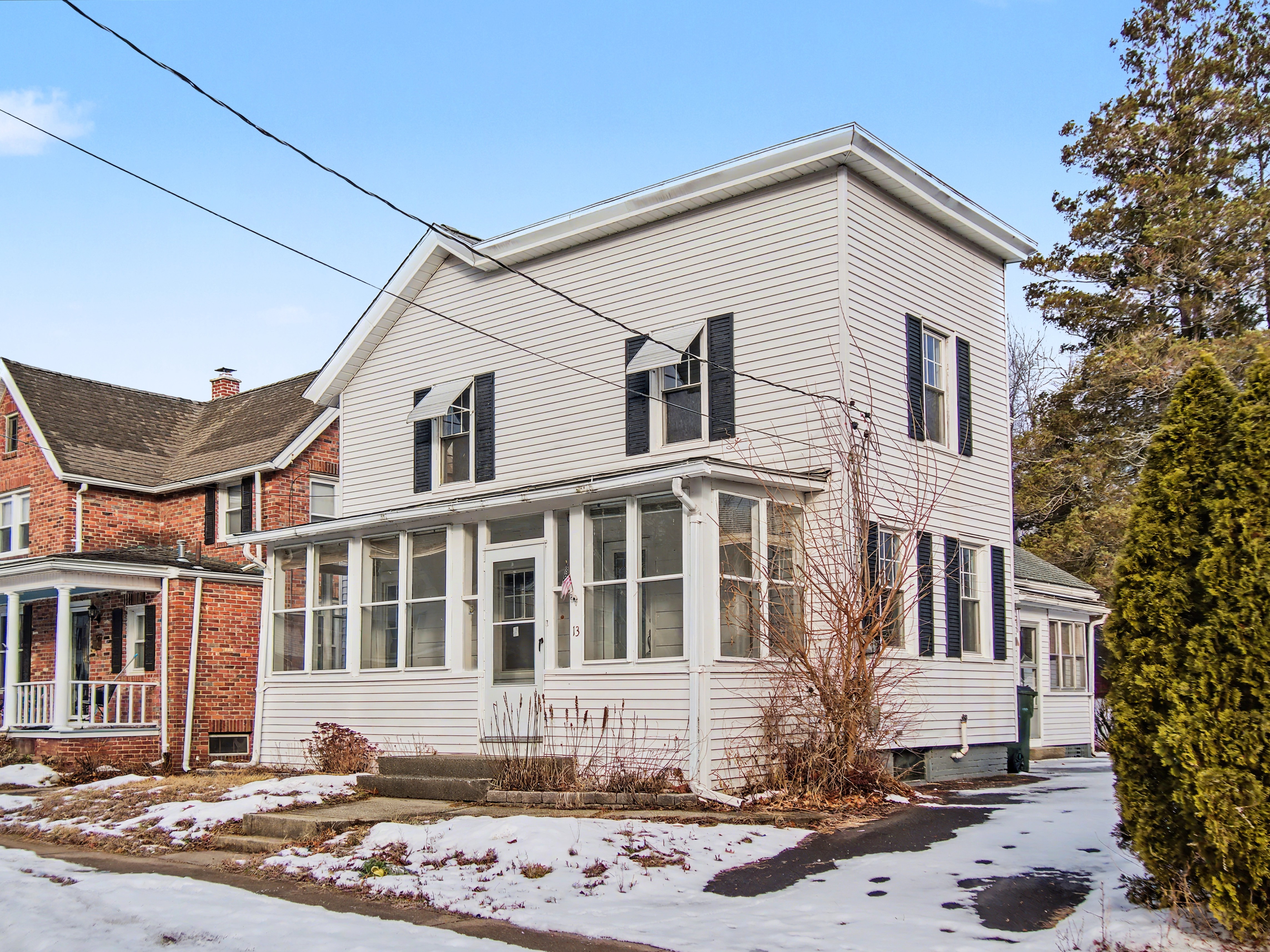 Home in Windsor Locks, Connecticut, photographed by Ari Lee