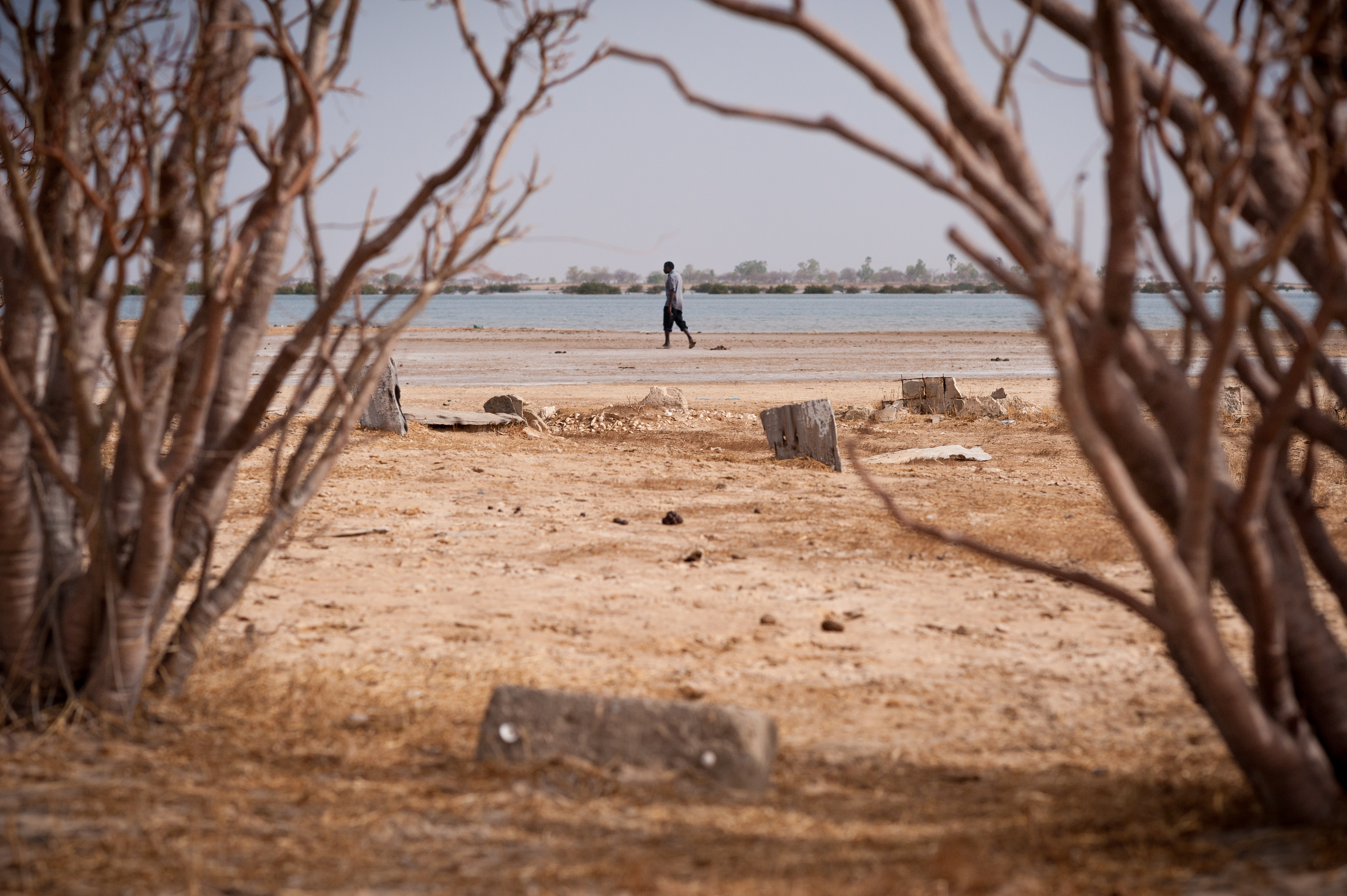 View from the abandoned cemetary on Fayako Island. © Clément Tardif / ActionAid