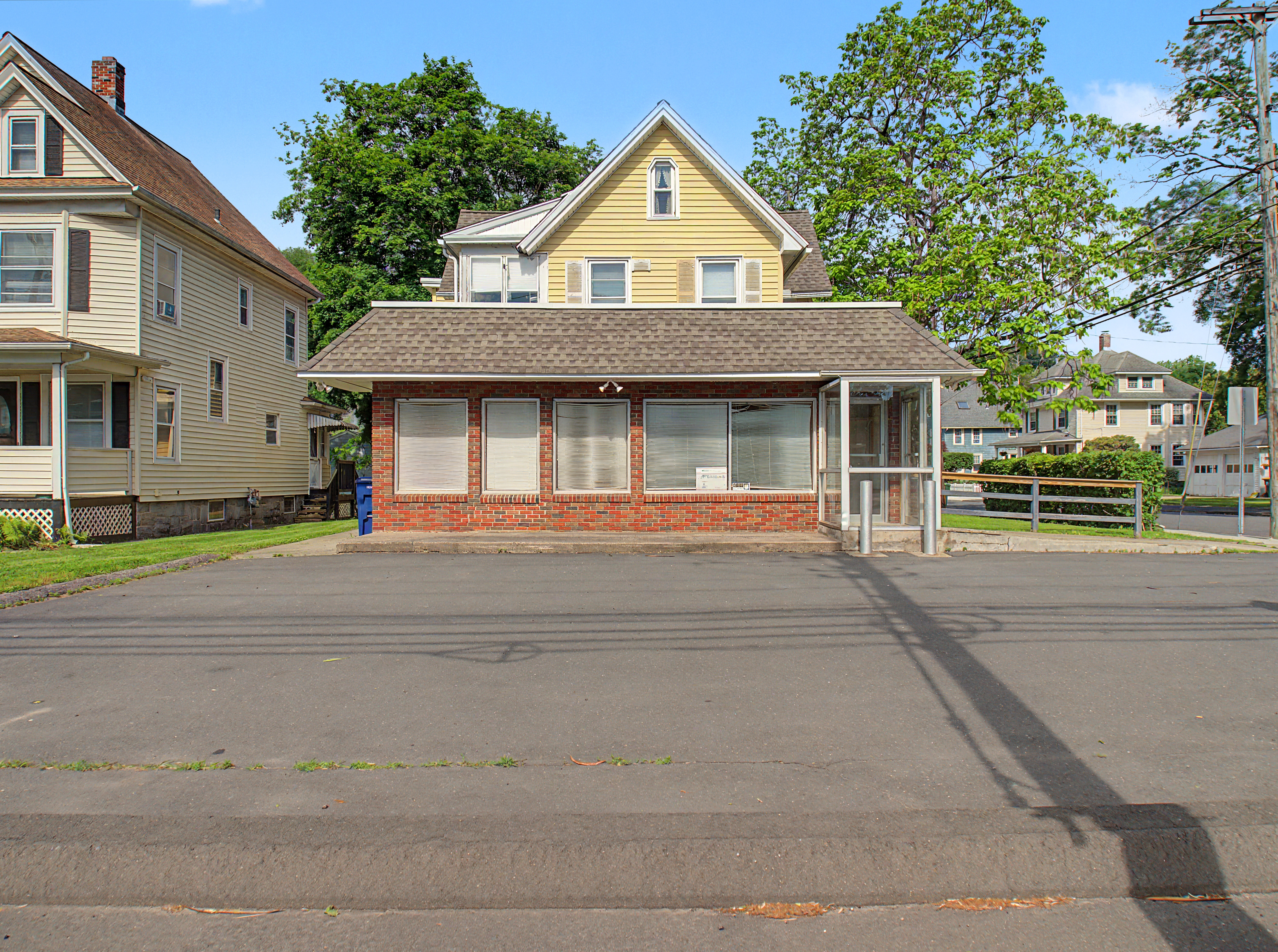 Commercial property in Ansonia, Connecticut, photographed by Ari Lee