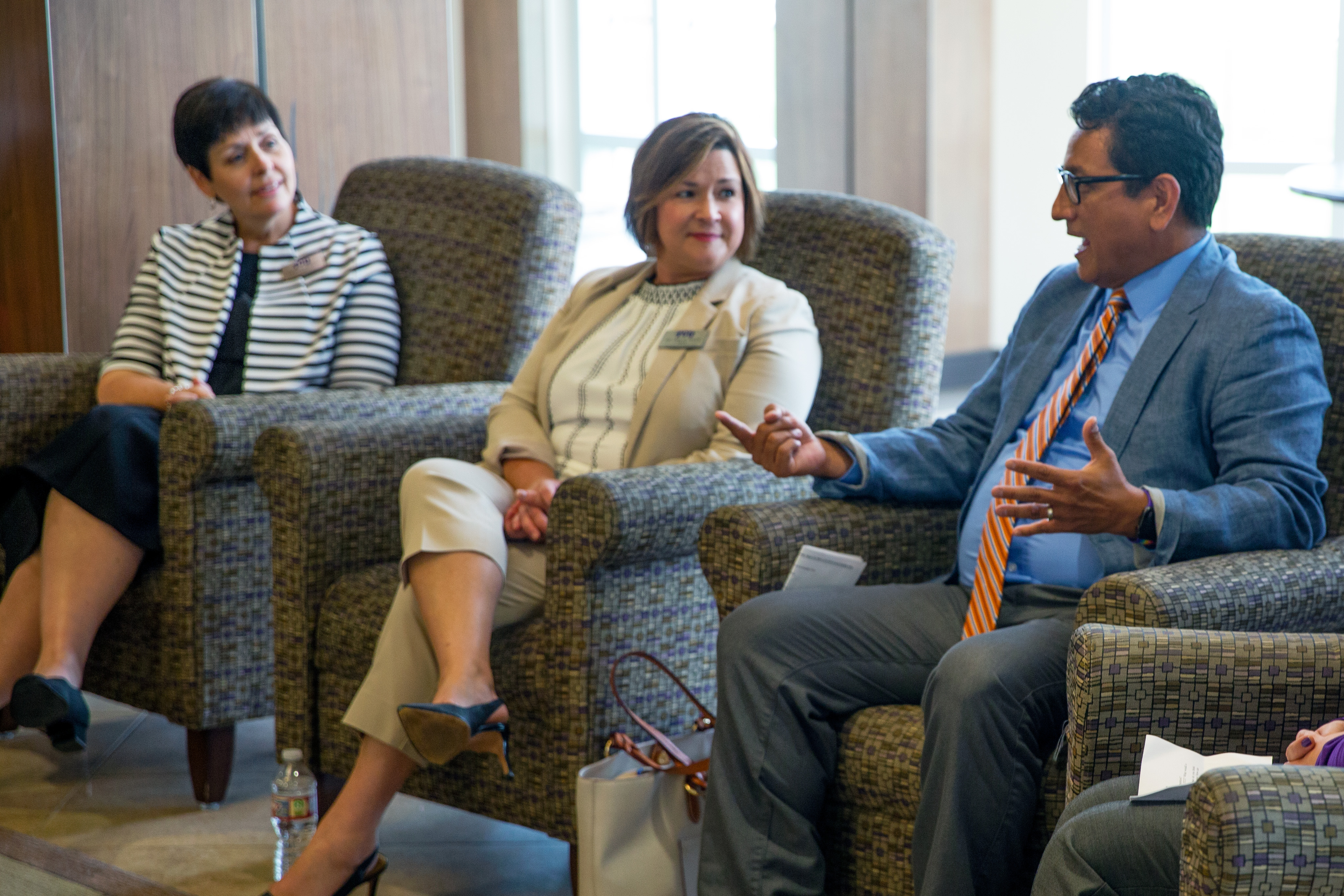 From left, Dean Bunton; Dean Amy Hardison Tully, D.M.A., College of ...