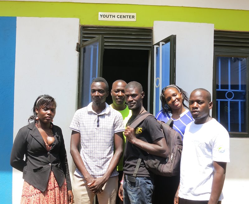 Youth leaders at a Reproductive Health Uganda youth center in Bwaise, Uganda. (Photo: Sarah Lindsay)