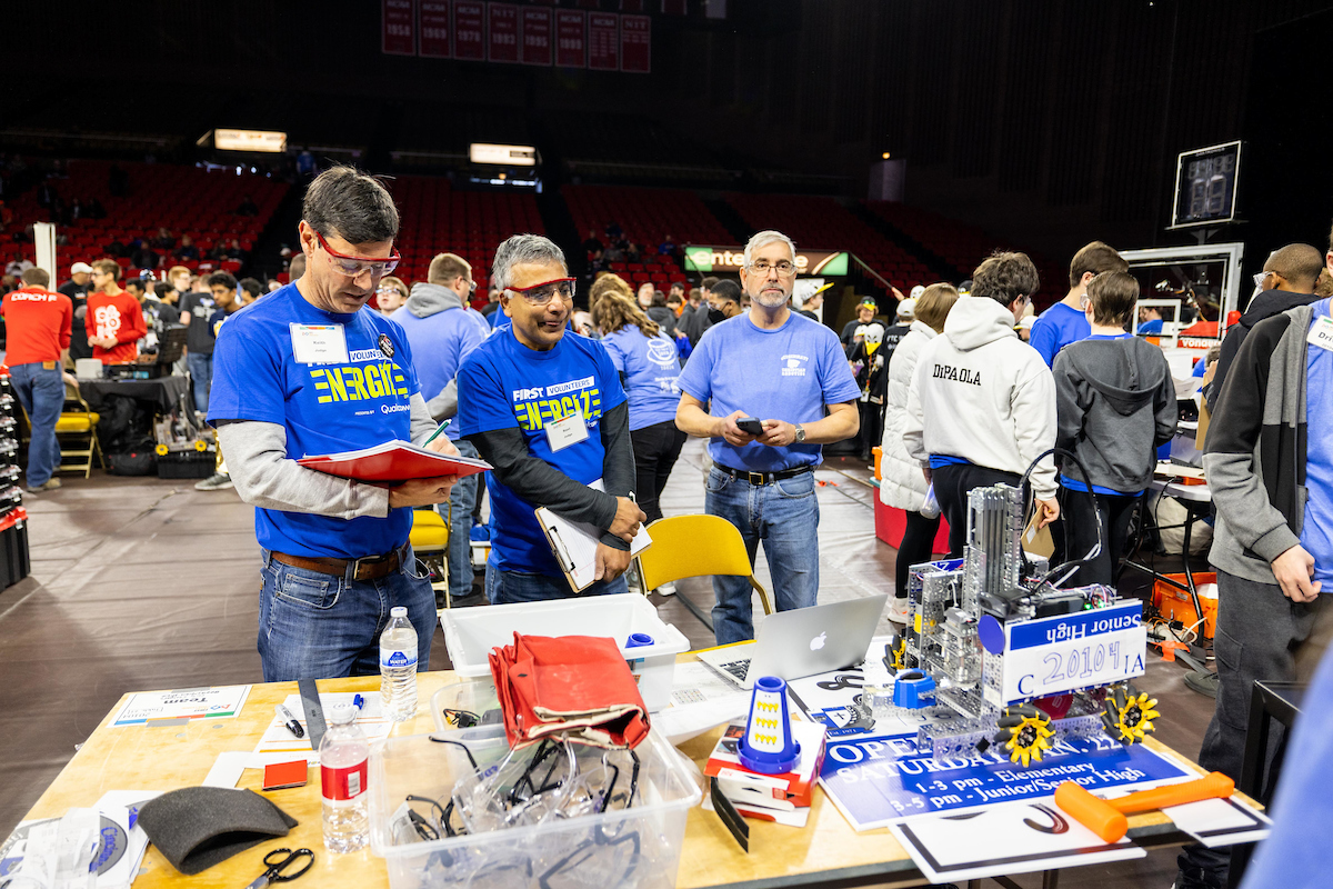 Judges from the College of Engineering and Computing were part of the ...