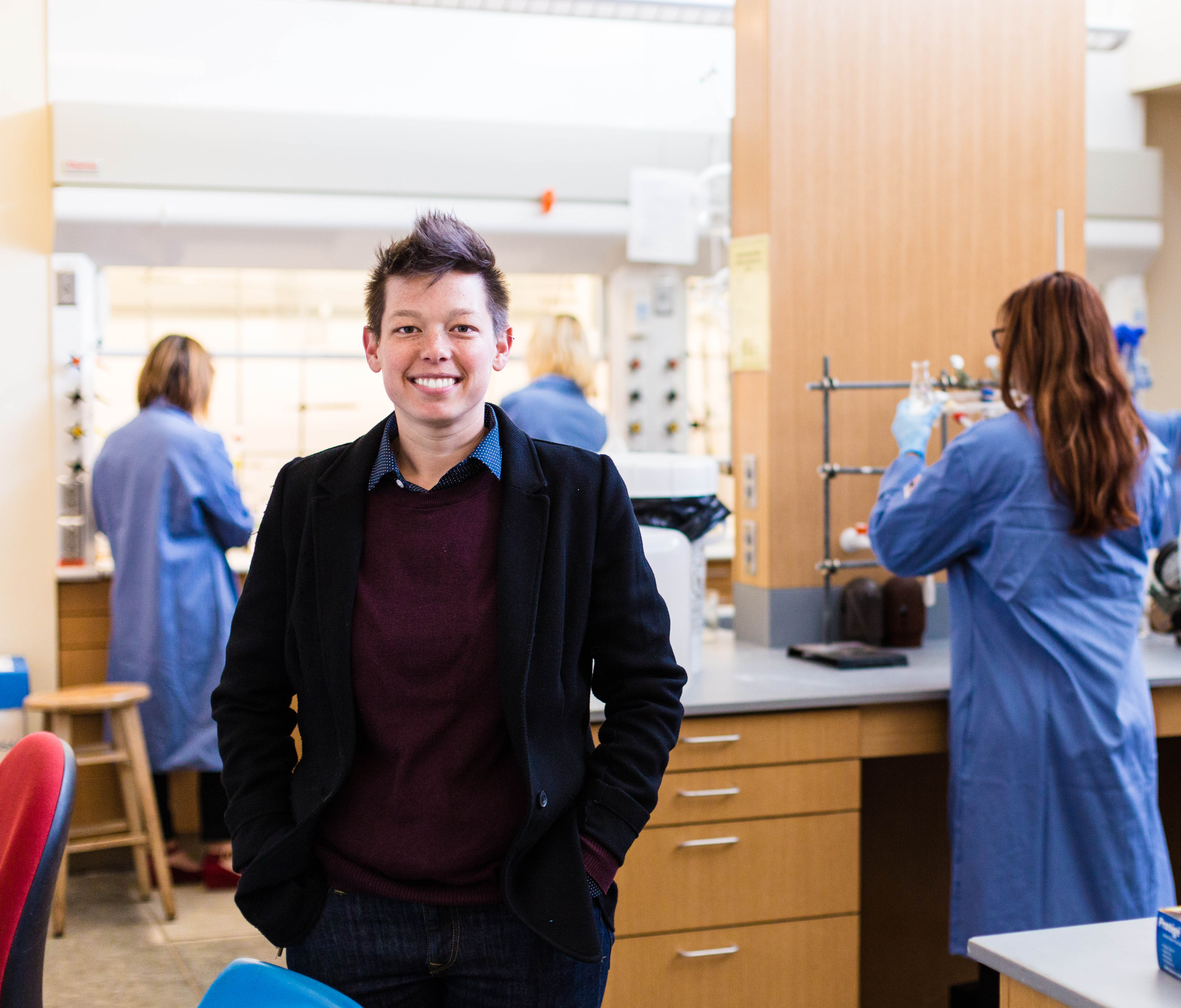 Chemistry Professor Amanda Wolfe said she believes UNC Asheville to be ...