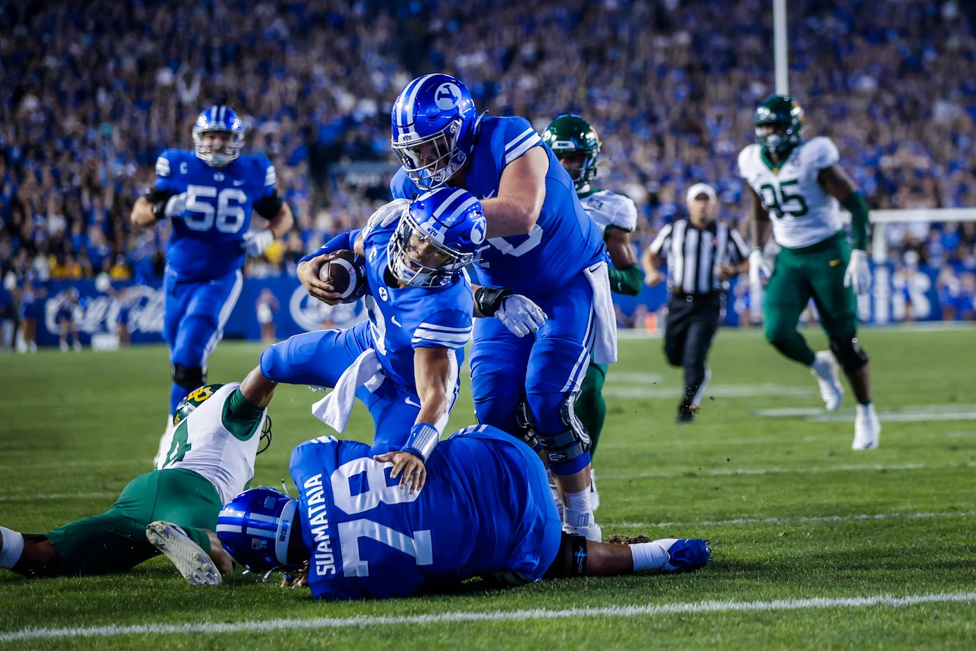 Ty Detmer Heisman Play of the Game: The reverse pass from Roberts to Hall